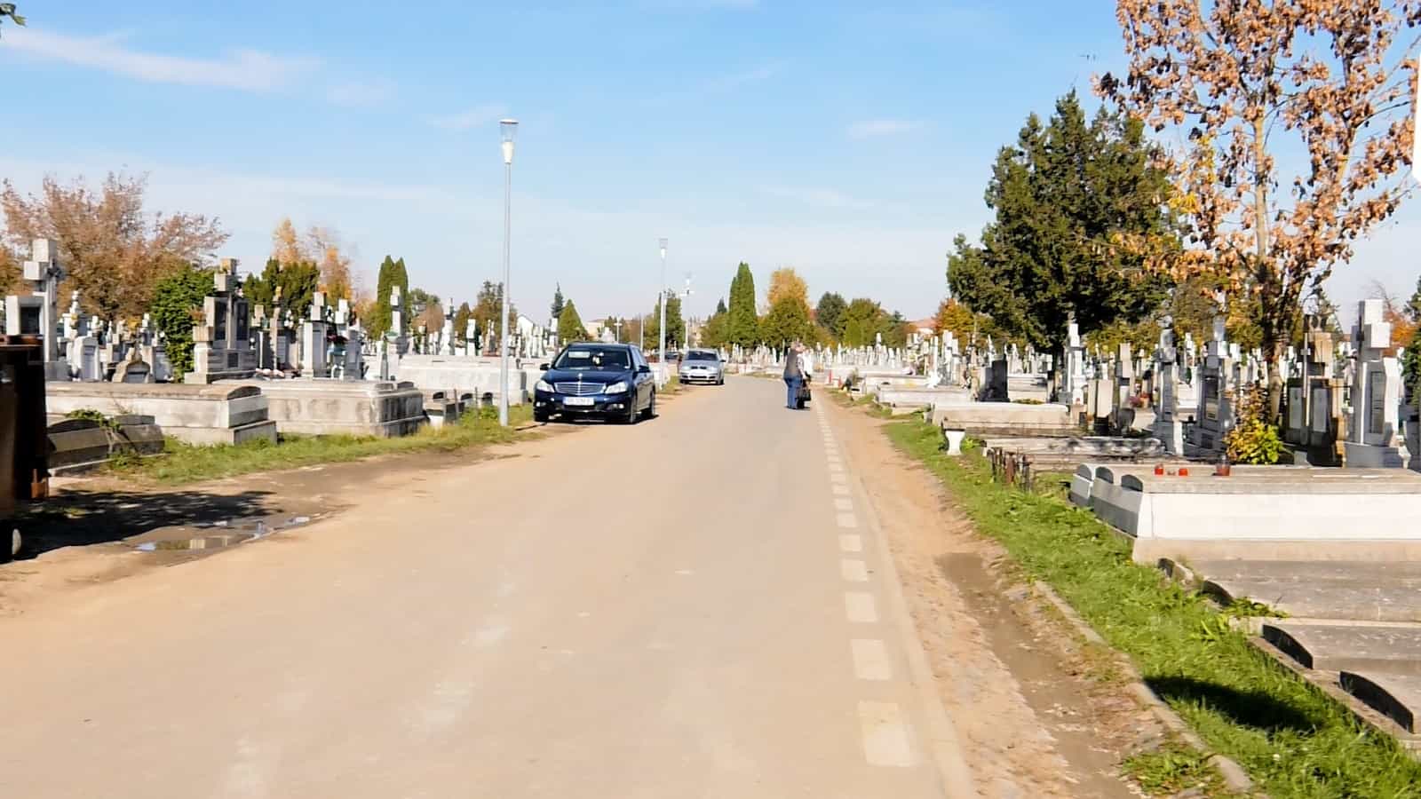 acces auto gratuit în următoarele două zile în cimitirul municipal
