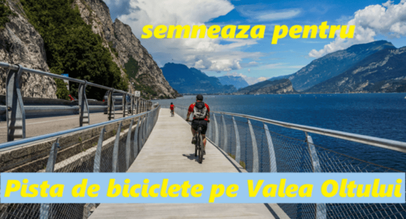 Pistă de biciclete pe Valea Oltului - Petiția care a adunat mii de semnături