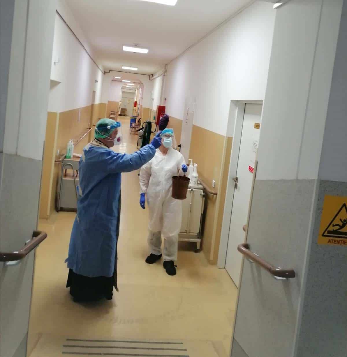 sărbătoarea bobotezei marcată și la spitalul de pneumoftiziologie din sibiu