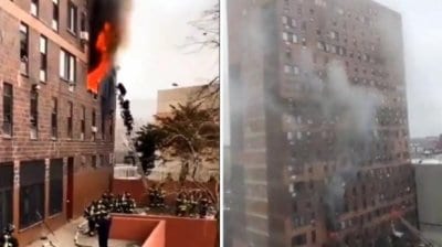 video nouăsprezece persoane dintre care trei copii au murit într-un incendiu în new york
