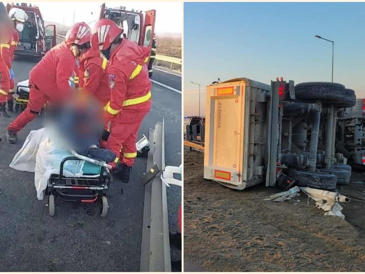 Șoferul de TIR implicat în accidentul de pe autostradă la Miercurea Sibiului - Cornel a murit la 47 de ani