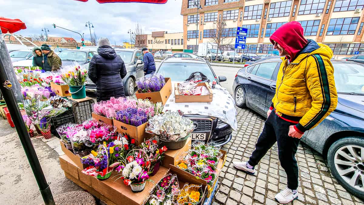 video prețuri ”înghețate” de 1 martie la flori și mărțișoare în sibiu – ”nu am scumpit, și așa nu cumpără lumea”