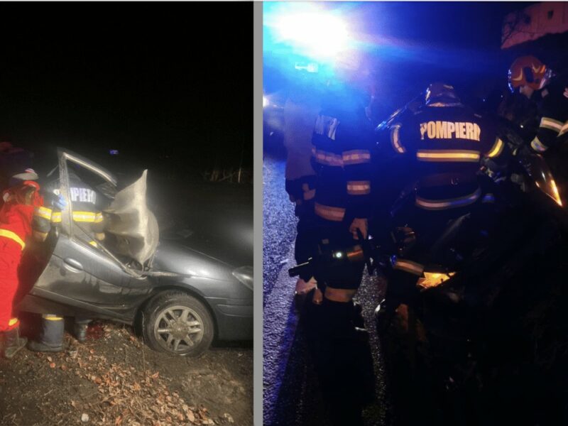 foto două accidente pe valea oltului - un cetățean bulgar și-a pierdut viața