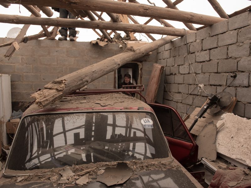 primele imagini de după bombardamentele din ucraina