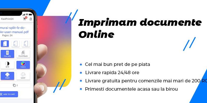 Servicii personalizate de calitate înaltă de xerox la FastPrint24