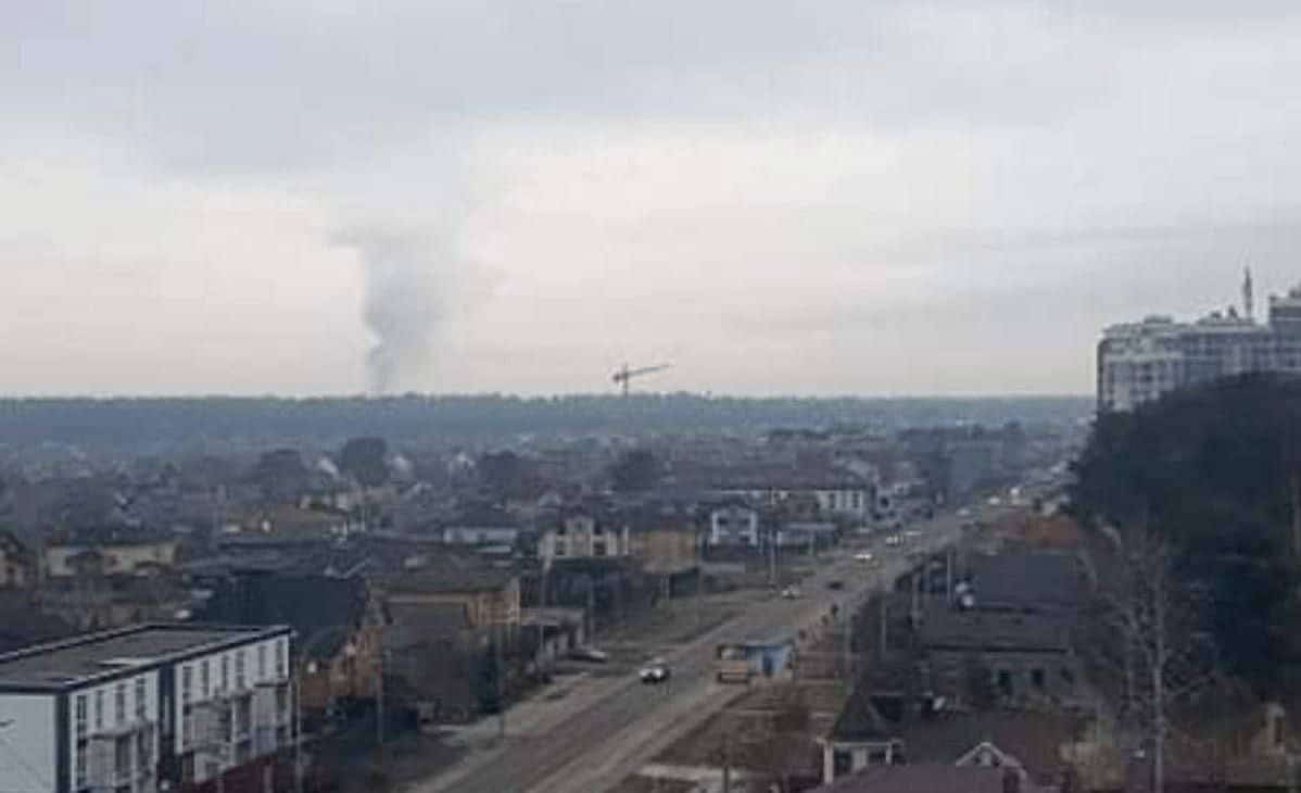 video - rușii au intrat în kiev - capitala ucrainei sub asediul bombardamentelor