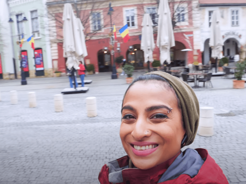 video: vloggeriță din marea britanie, uimită după o vizită la sibiu - „este un oraș unic în europa”