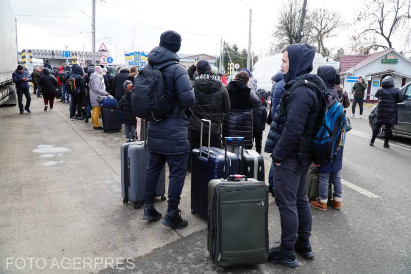 Au fost stabilite puncte de primire pentru refugiații ucraineni în România