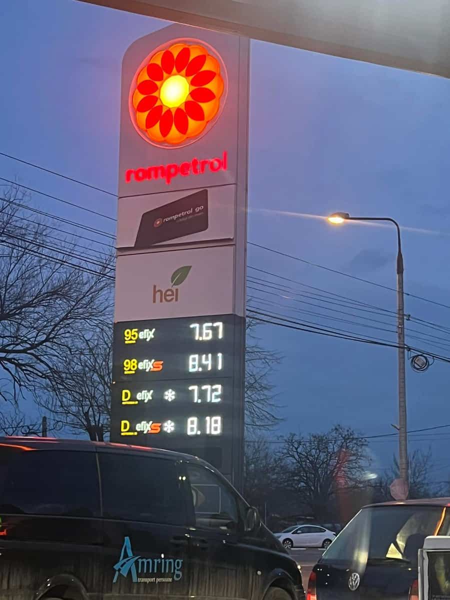 benzină și motorină mai ieftină joi la sibiu - sibienii s-au înghesuit degeaba miercuri în benzinării
