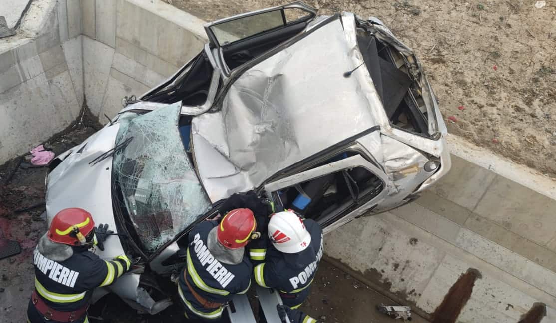 sfârșit tragic - o șoferiță a murit într-un accident la boița