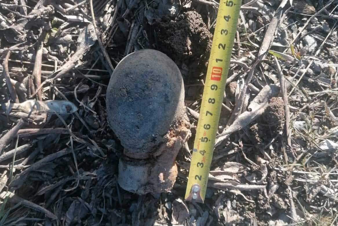 grenadă din cel de-al doilea război mondial descoperită în sibiu
