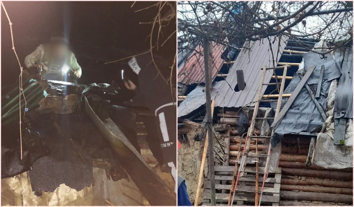 foto: trei copilași din colun au rămas fără locuință - casa lor a ars într-un incendiu - îi puteți ajuta