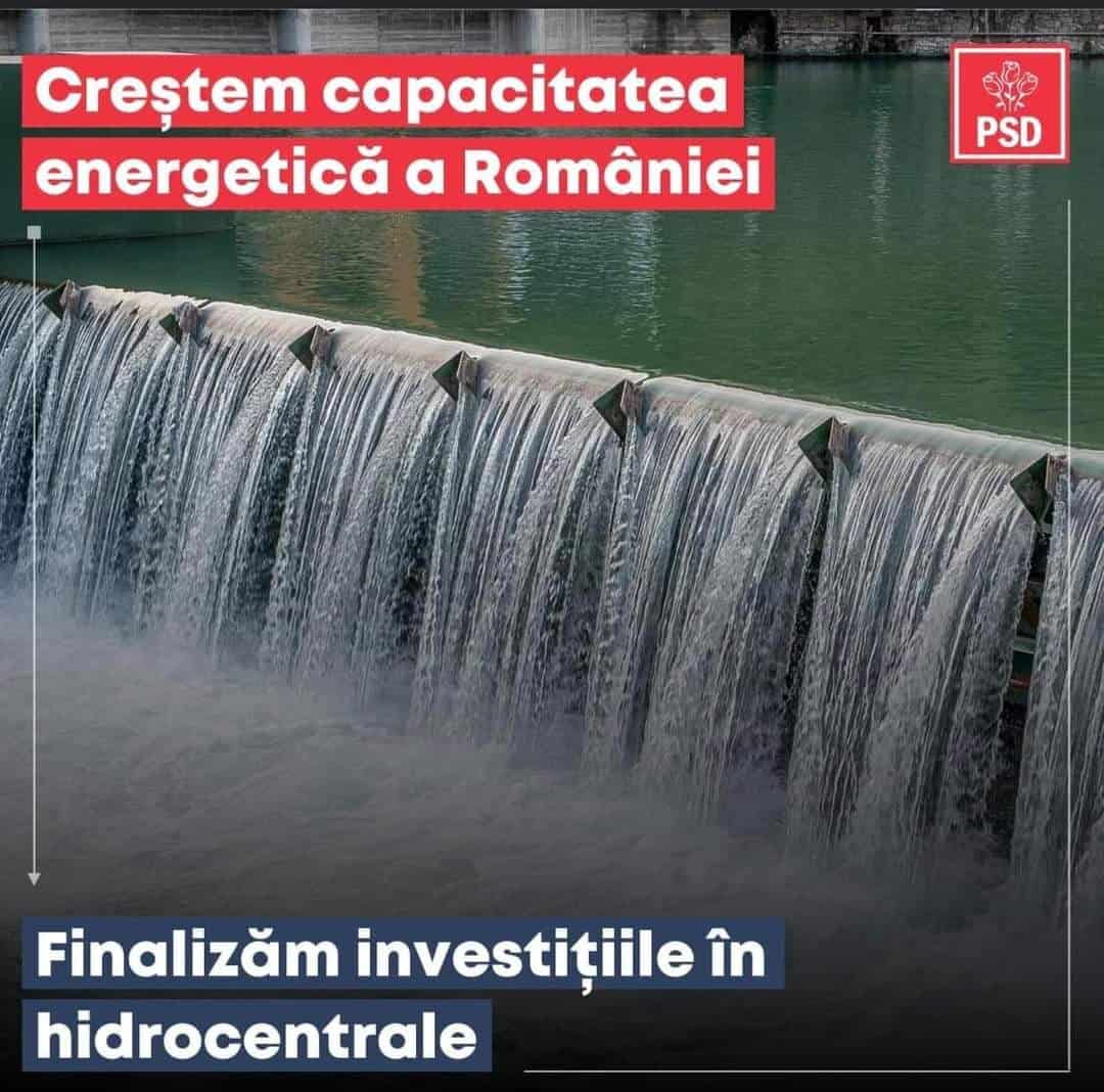 bogdan trif: ”datorită psd, lucrările la hidrocentralele abandonate vor fi reluate. în pofida opoziției usr!”