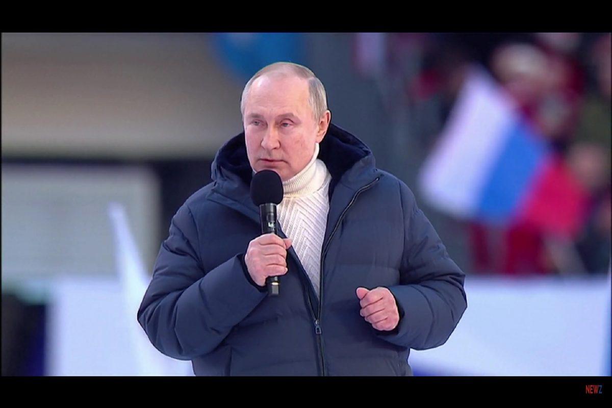 video - putin a ținut un discurs pro-război pe un stadion: "rusia va câştiga în ucraina"