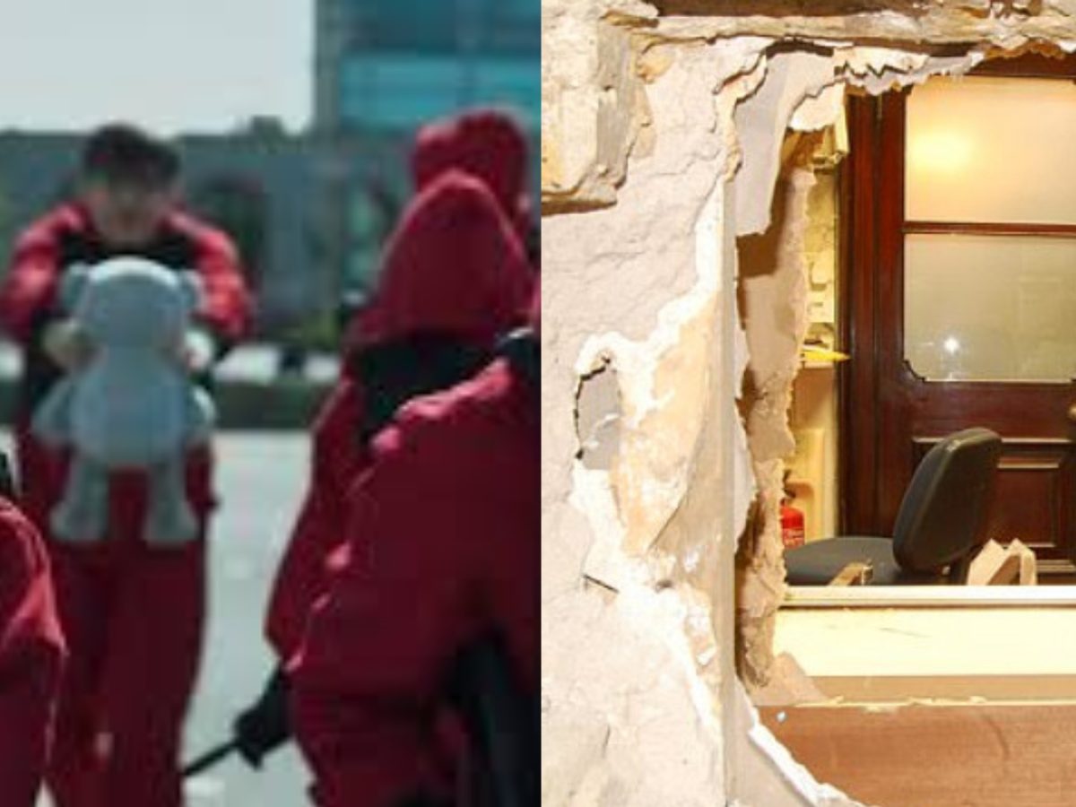 Jaf în stilul serialului „La Casa de Papel” - Șase români au încercat să pătrundă într-un magazin de bijuterii printr-o gaură în perete