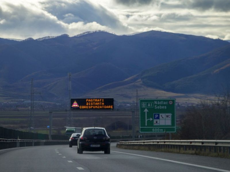 ministrul transporturilor declară că primul lot al autostrăzii sibiu-piteşti va fi deschis până la sfârșitul anului