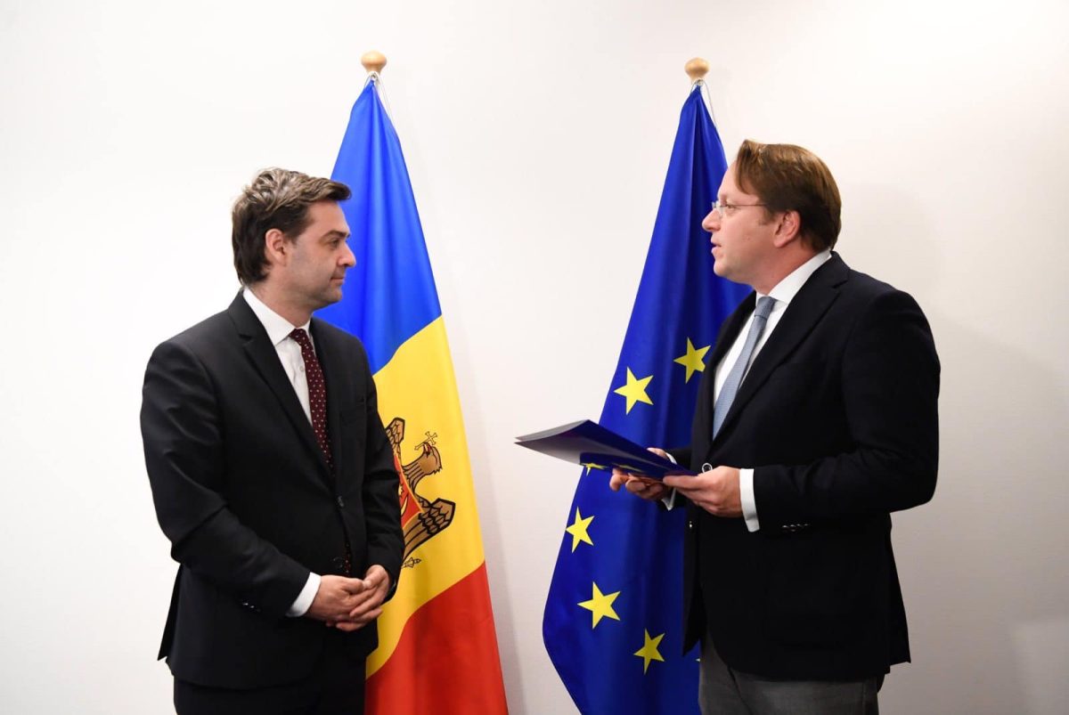 republica moldova a primit chestionarul de alăturare la uniunea europeană