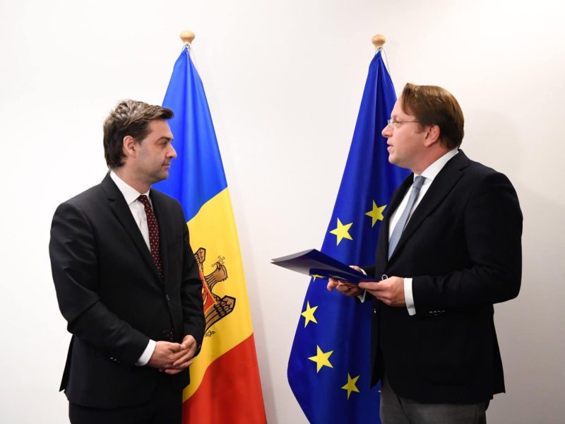 republica moldova a primit chestionarul de alăturare la uniunea europeană