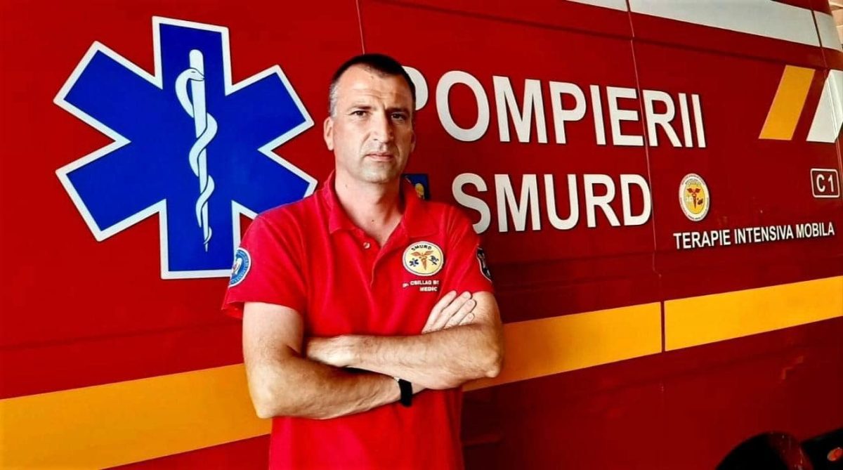 Dotorul Csillag Paul-Bogdan, 20 de ani în slujba pacienţilor sibieni - Ajută oamenii pe munte alături de Salvamont, în elicopterele SMURD şi pe ambulanţe