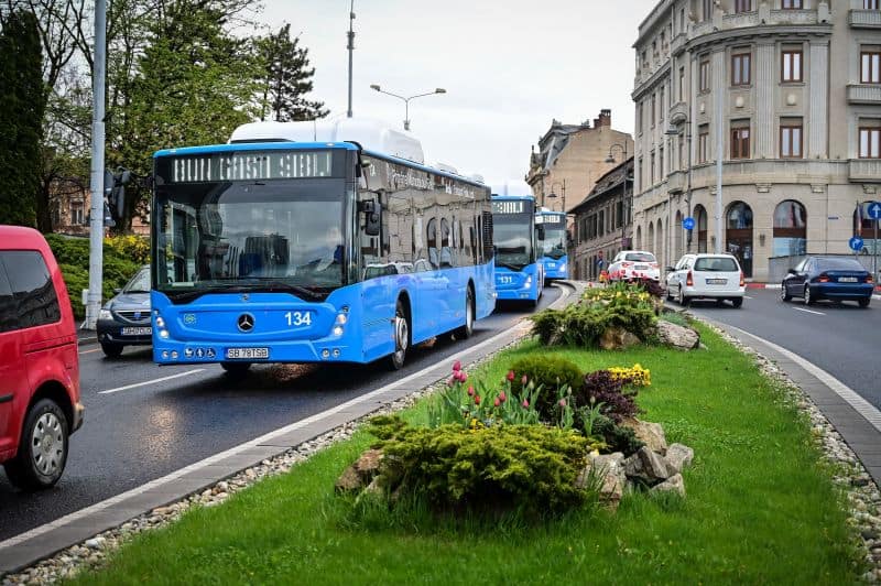 autobuzele ecologice circulă la sibiu de la 1 mai