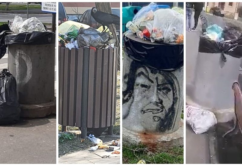 primăria sibiu, despre coșurile de gunoi care dau pe afară - “cetățenii nu respectă regulile de depozitare a deșeurilor”