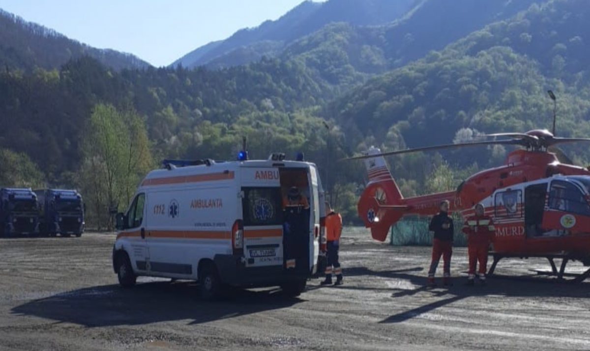 Accident pe Valea Oltului la Brezoi - Trei persoane rănite