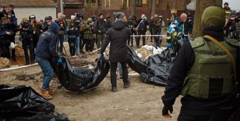peste 1.100 de cadavre descoperite în apropiere de kiev