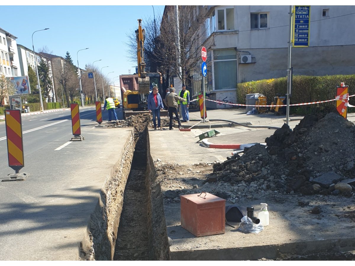 A început reabilitarea reţelei de apă de pe bulevardul Vasile Milea