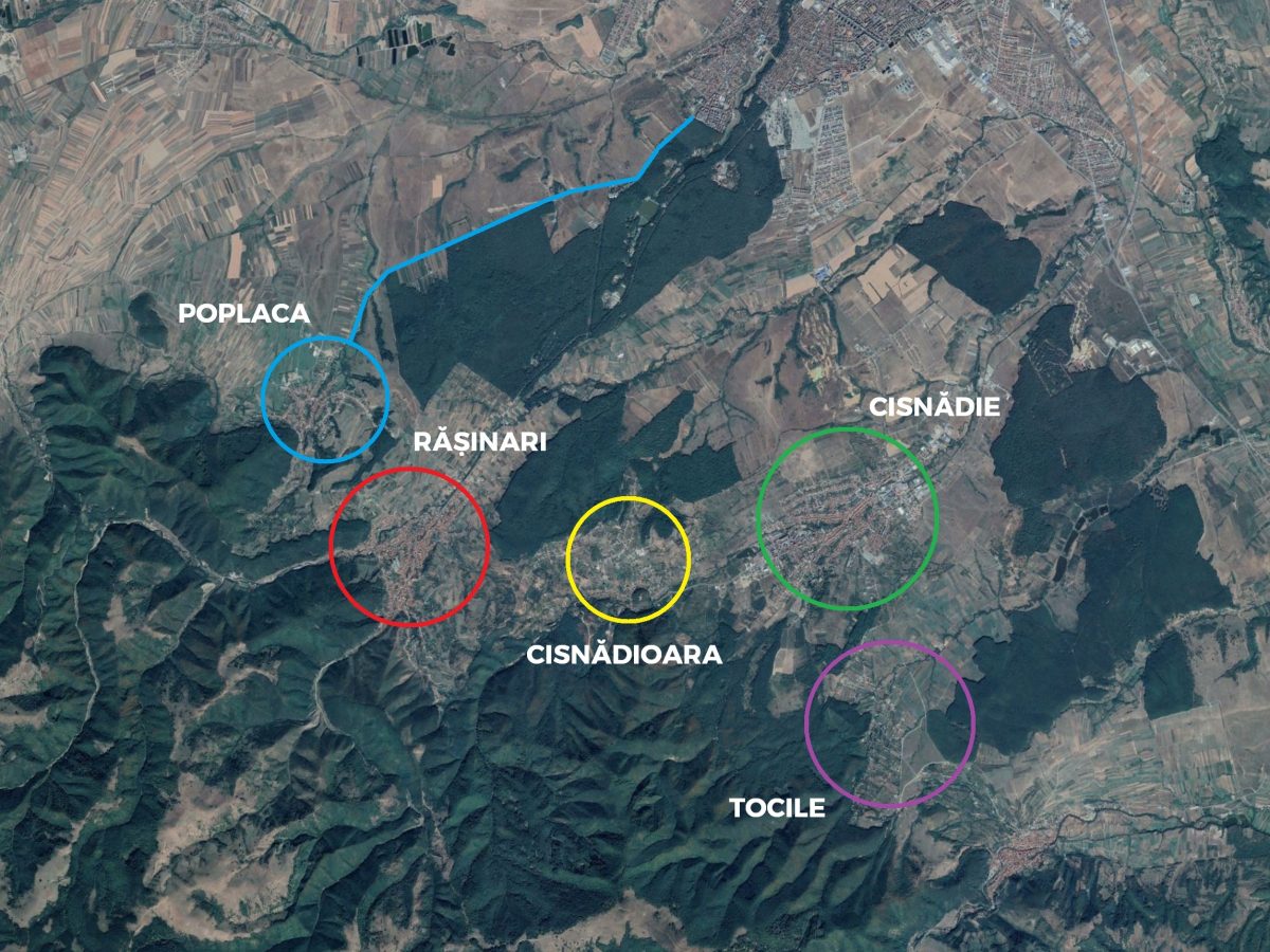 Rețele noi de apă și canal pentru Cisnădioara, Tocile, Rășinari și Cisnădie