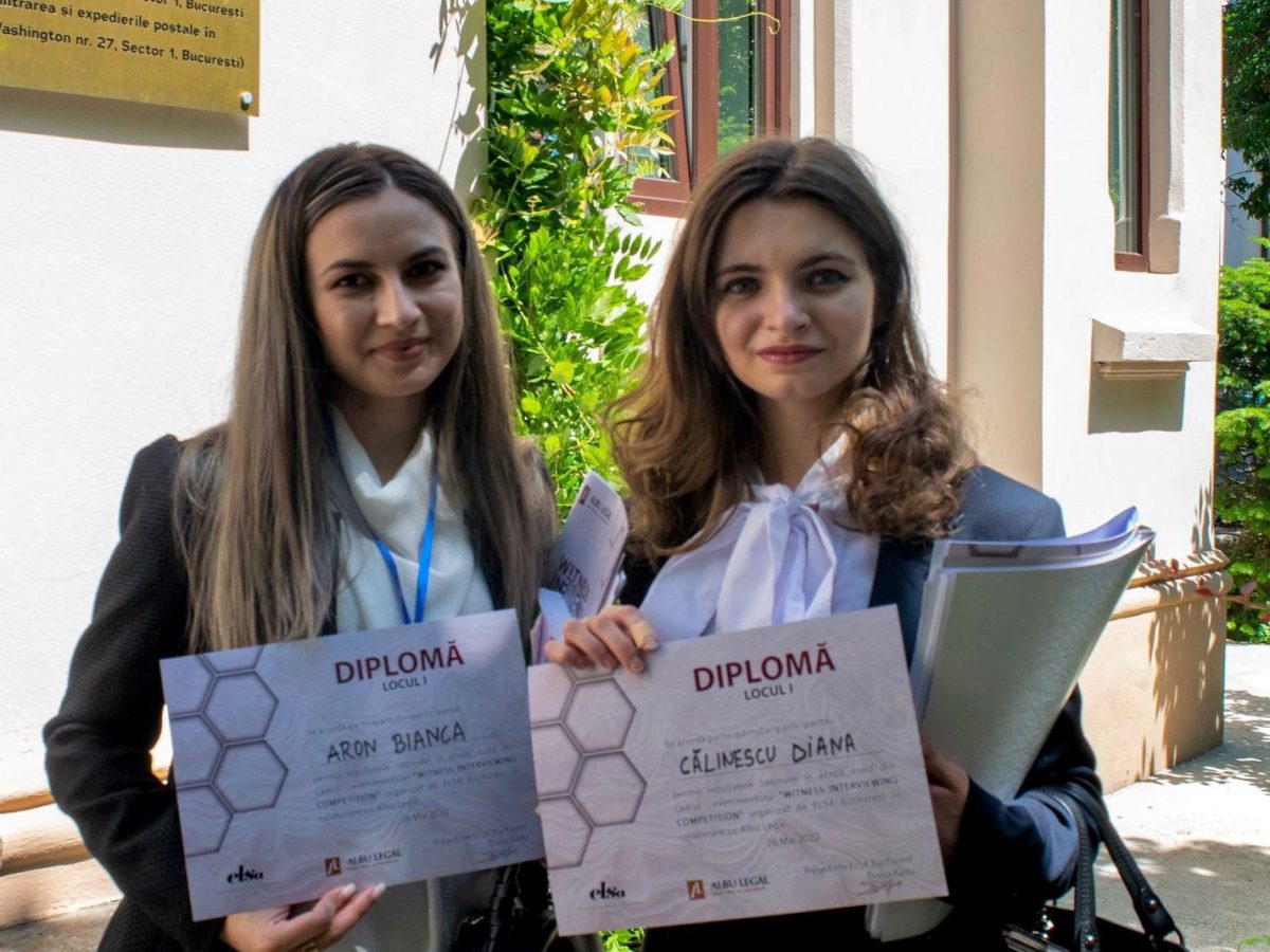 două studente de la drept din sibiu au obținut locul i la un concurs național de audieri - „în finală am concurat cu bucureștiul”