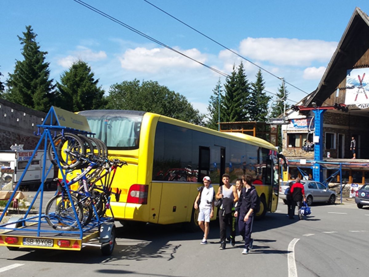 Sibienii vor remorcă nouă pentru transportul bicicletelor din Sibiu în Păltiniș - Mureșan: „Am cerut gratuitate pentru transportul lor”