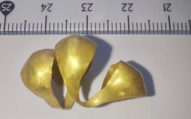 podoabă din aur, veche de peste 3.000 de ani, descoperită în bistrița năsăud