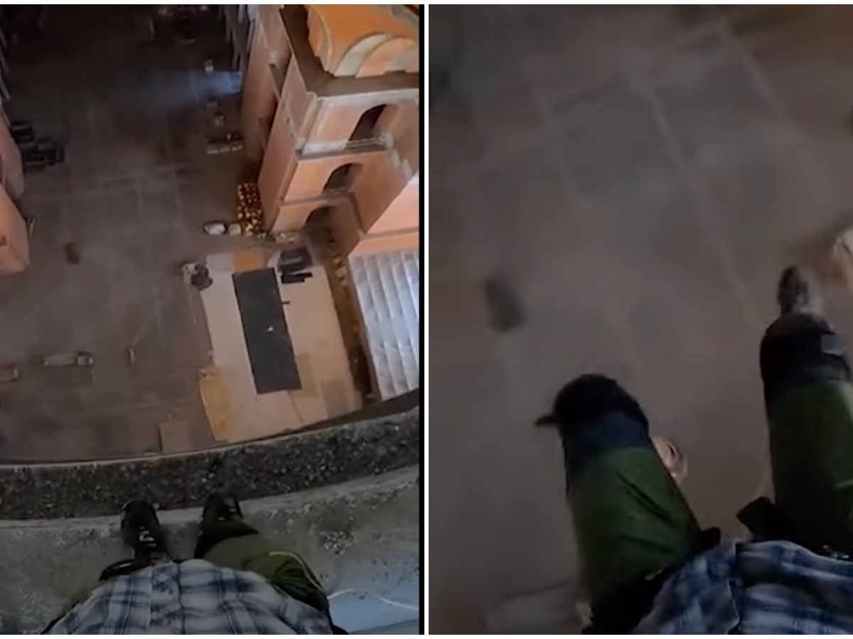 un bărbat a sărit cu parașuta în catedrala neamului - bor: „a intrat în mod fraudulos”