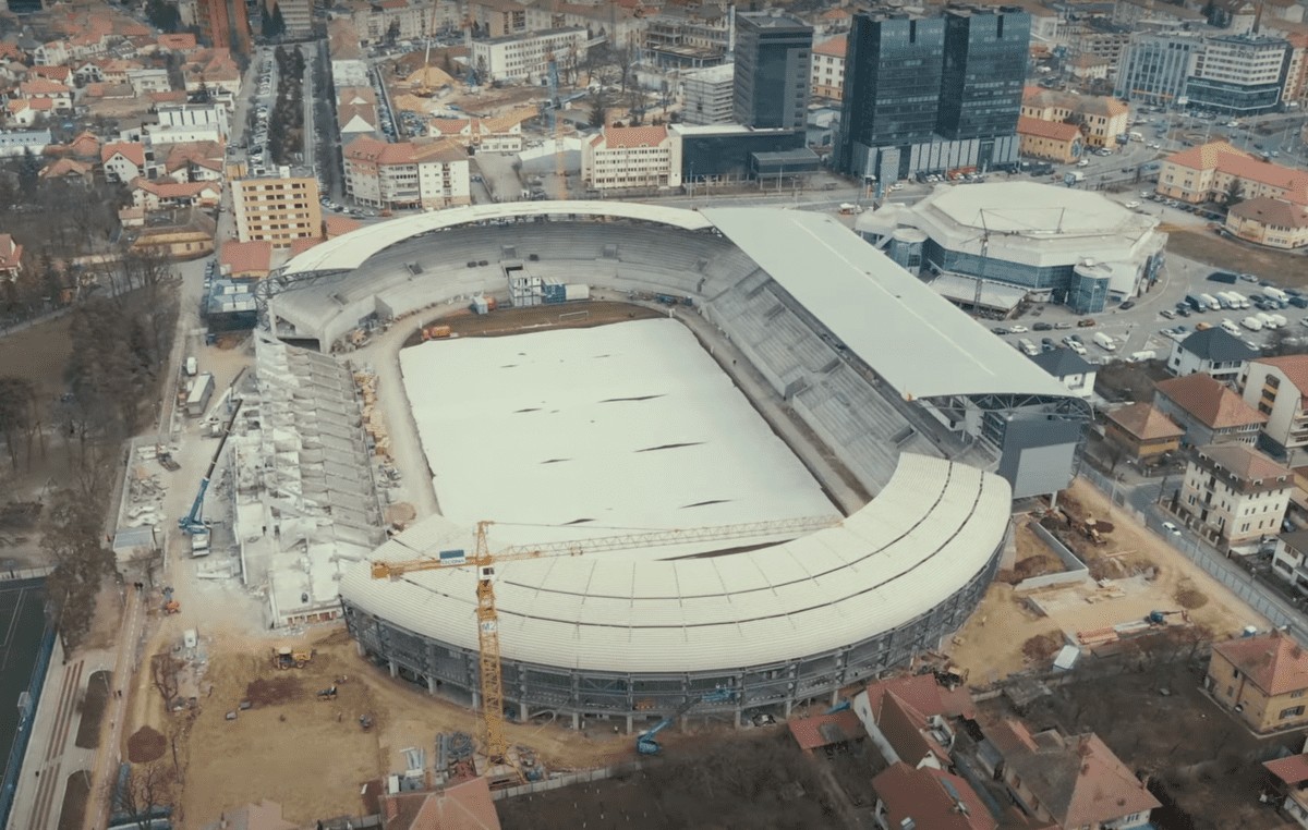 Galerie Foto  Noul stadion din Sibiu a fost omologat de LPF! Când se va  juca primul meci