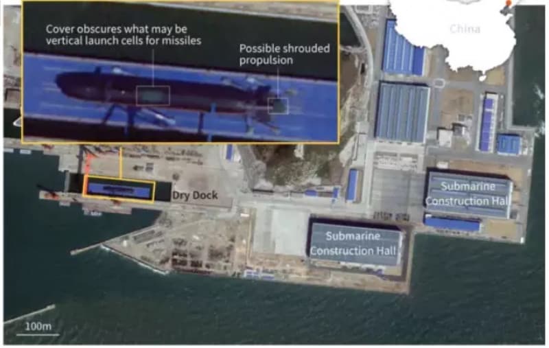 china a construit un submarin nuclear de atac