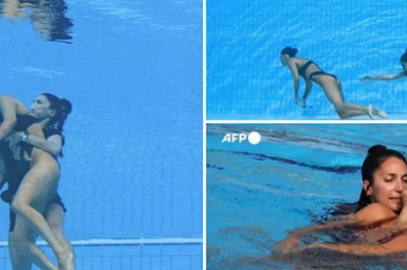 panică la campionatul mondial din budapesta - înotătoare salvată de la înec de propria antrenoare