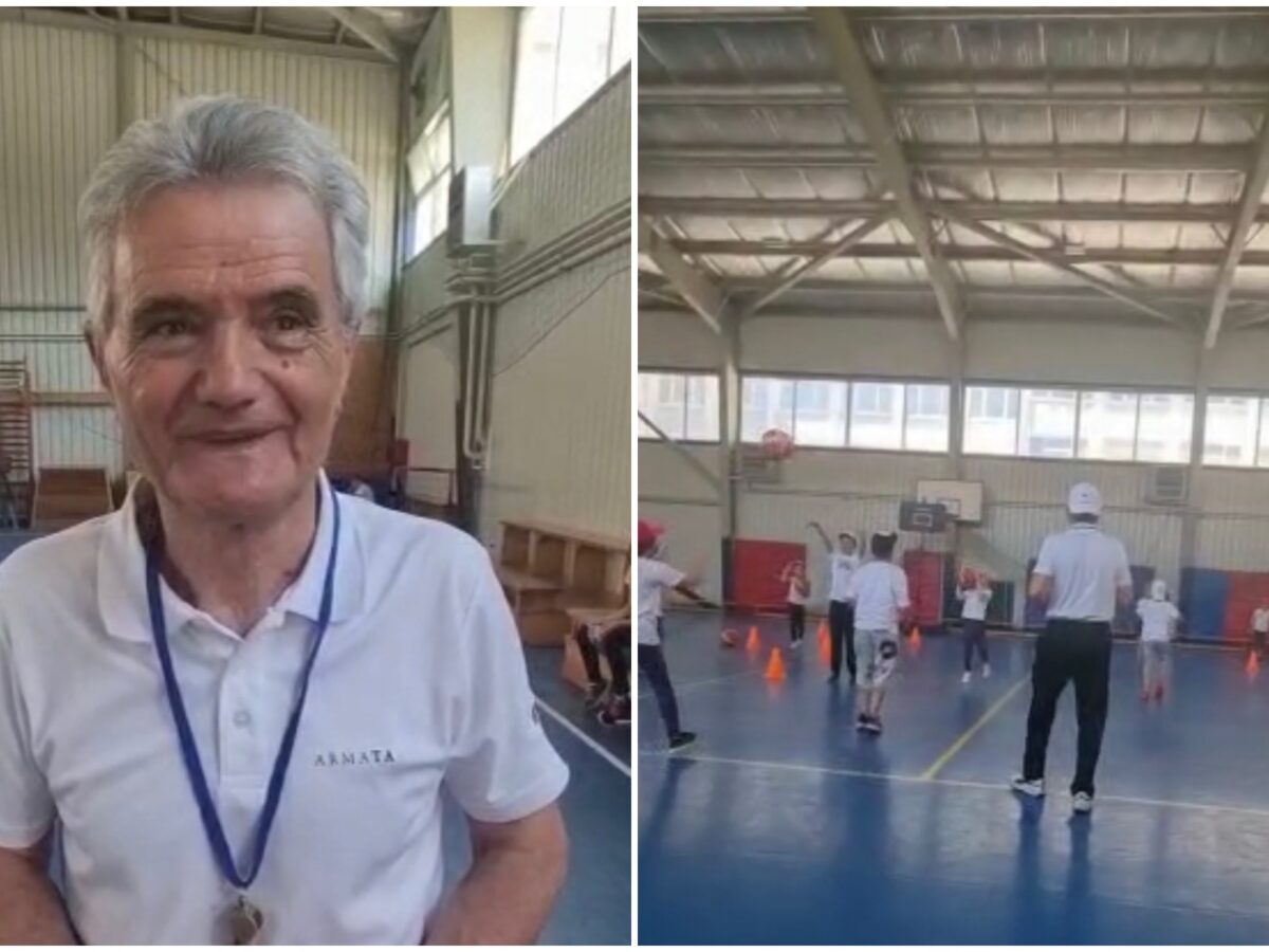 VIDEO: Profesor de sport la 75 de ani - Sibianul Ioan Galață: „A fost meseria vieții mele”