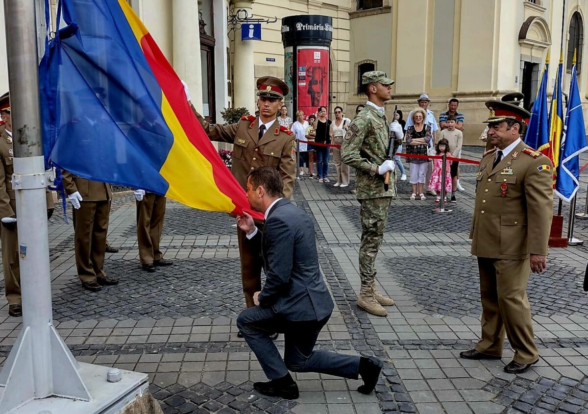 bogdan trif, psd sibiu - ”respectul față de neam și țară, credința și cultura românească versus nepăsarea liderilor consiliului județean față de drapelul româniei”