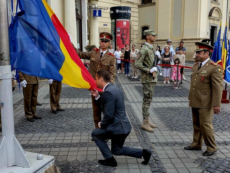 bogdan trif, psd sibiu - ”respectul față de neam și țară, credința și cultura românească versus nepăsarea liderilor consiliului județean față de drapelul româniei”