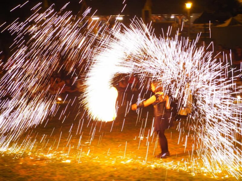 festivalul „mediaș, cetate medievală“ – spectacole cu foc