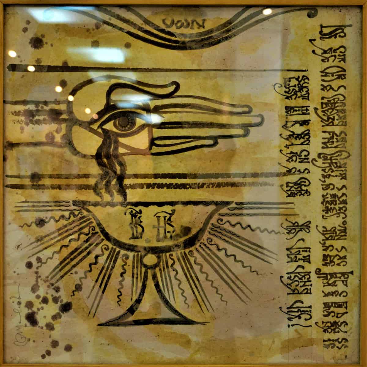 expoziție de grafică „mistica” la biblioteca astra sibiu