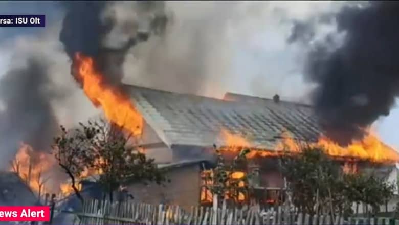 pagube serioase din cauza caniculei în românia - aproape 30 de case au fost mistuite de flăcări