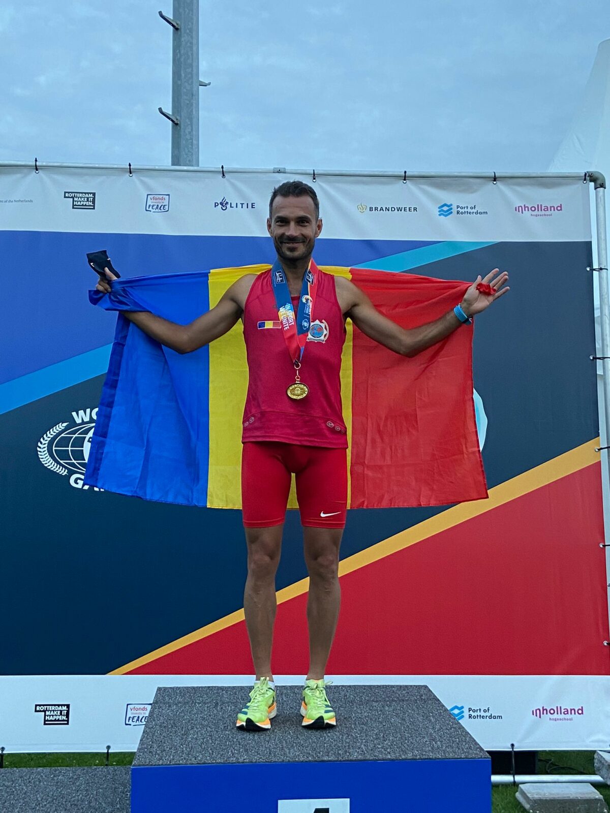 triumf sibian la jocurile mondiale ale polițiștilor și pompierilor - daniel scrob, campion mondial și medalie de aur la cursa de 10.000 m