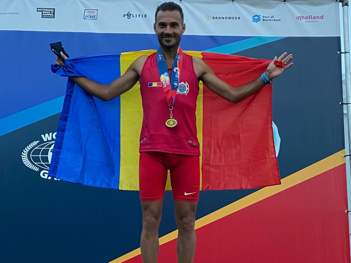 triumf sibian la jocurile mondiale ale polițiștilor și pompierilor - daniel scrob, campion mondial și medalie de aur la cursa de 10.000 m