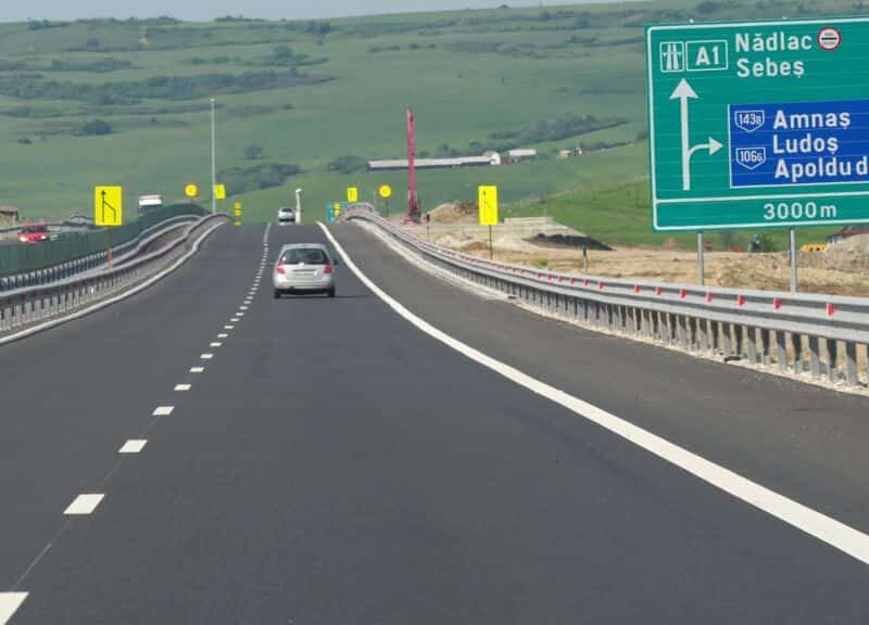 restricții în trafic pe autostrada a1 sibiu - sebeș până marți datorită unor lucrări de reparație