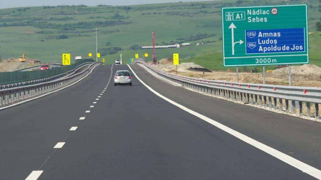 trafic restricționat pe autostrada sibiu - sebeș. se efectuează lucrări pe mai multe tronsoane