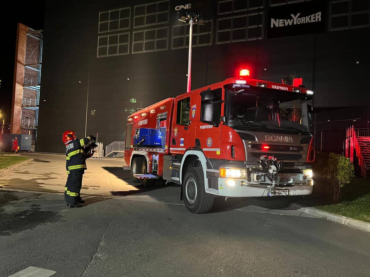 exercițiu amplu la promenada mall - isu sibiu a simulat un cutremur