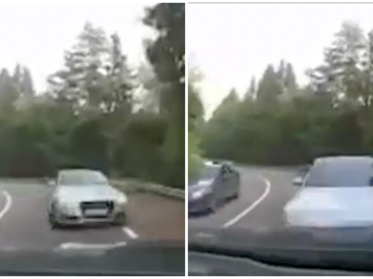 VIDEO: Accidentul de duminică de pe Transfăgărășan, surprins de camera de bord - Impactul a fost violent