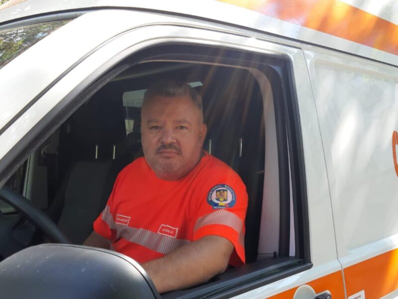 eroul zilei - ambulanțierul emil dădăcus a sărit în foc să salveze un sibian
