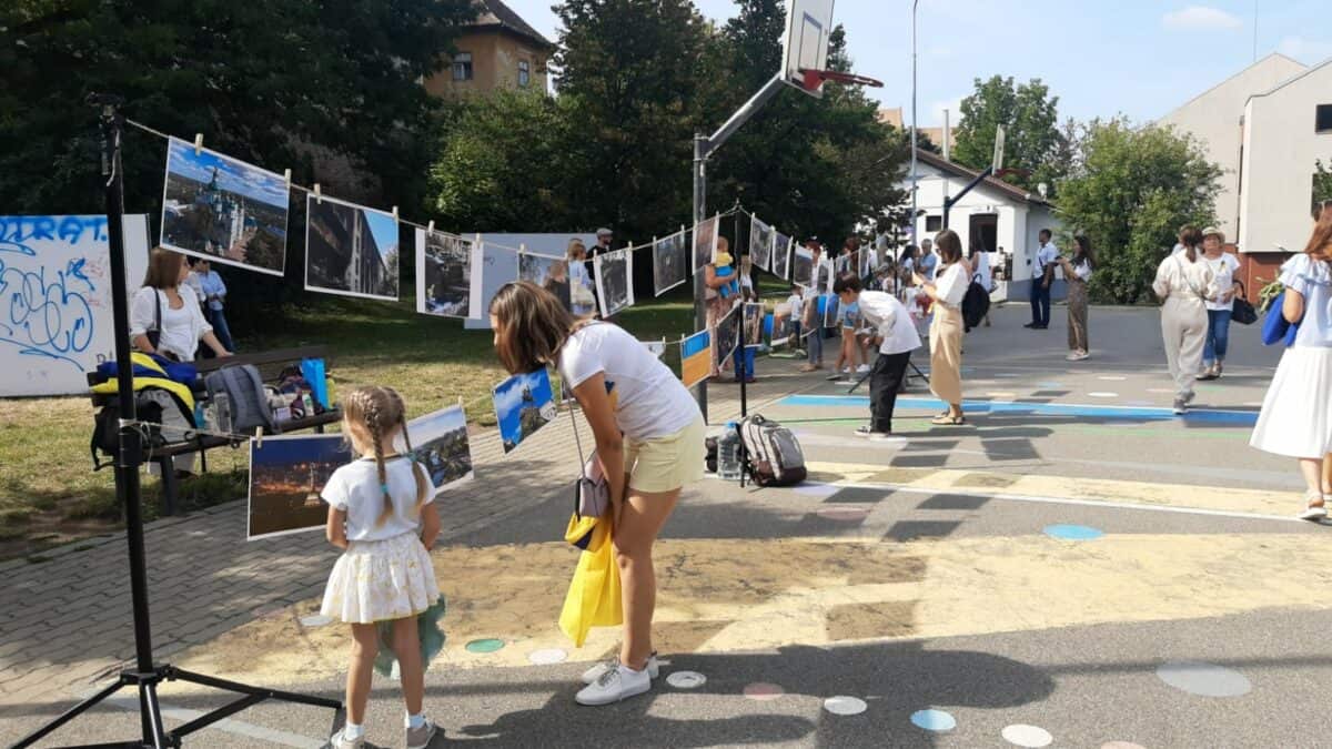 Ziua Independenței Ucrainei sărbătorită la Sibiu - VIDEO FOTO